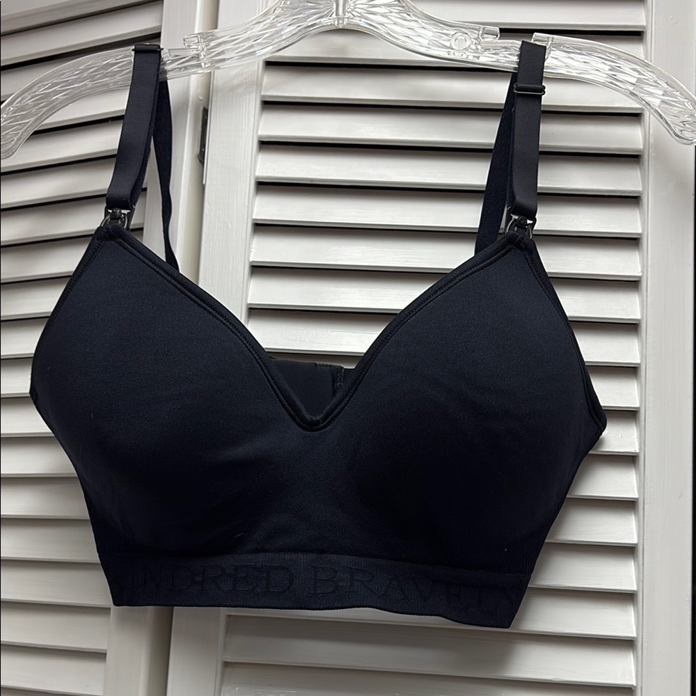 Black Kindred Bravely Nursing Bra